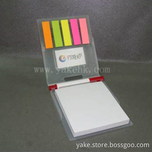 memo book and pen